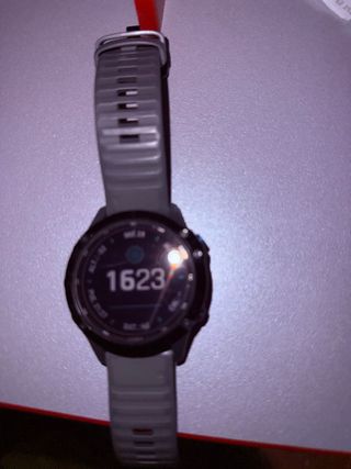 Garmin Fenix 6 Pro Solar Gris/Rojo