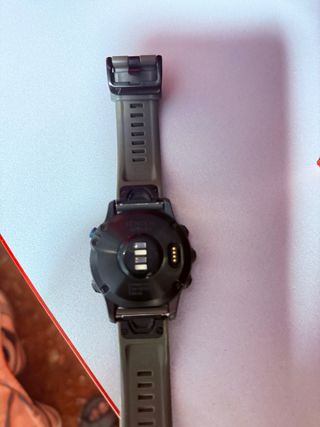 Garmin Fenix 6 Pro Solar Gris/Rojo