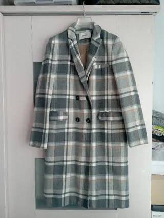 Abrigo cuadros Springfield