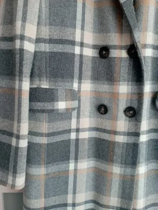 Abrigo cuadros Springfield