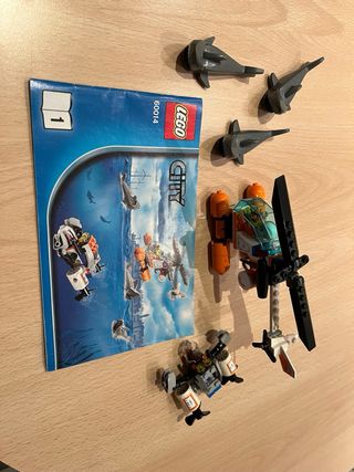 LEGO CITY 60014 - Helicóptero y Tiburones