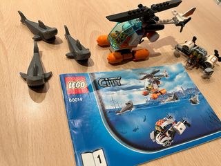 LEGO CITY 60014 - Helicóptero y Tiburones