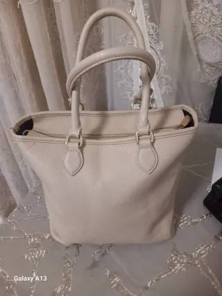 Borsa Trussardi Beige Pelle