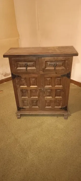 Armario Cómoda Antigua Madera