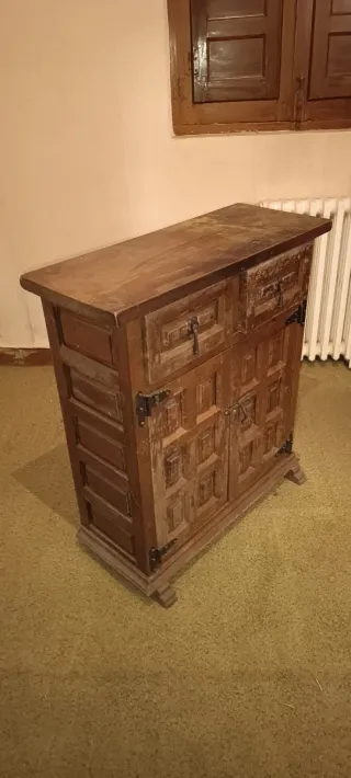 Armario Cómoda Antigua Madera