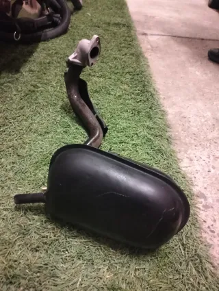 Tubo de escape para moto