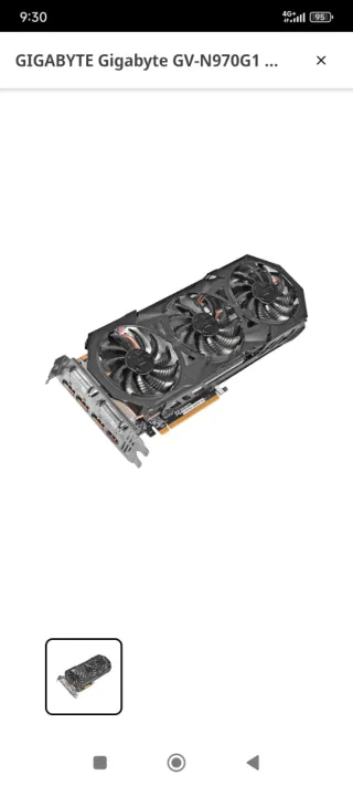 Gigabyte GV-N980G1 GAMING-4GD Tarjeta Gráfica