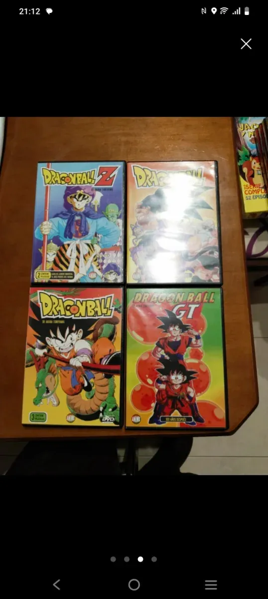 Lote Dragon Ball DVD Serie y Películas