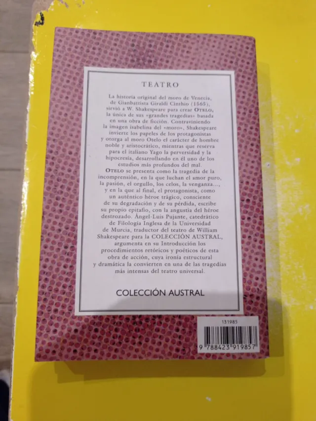 Otelo.shakespeare,w. (Spanish Edition)