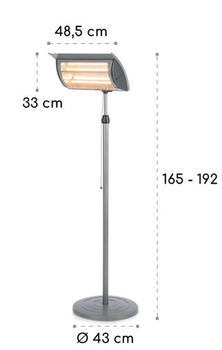 Calefactor Radiador Terraza Exterior Estufa