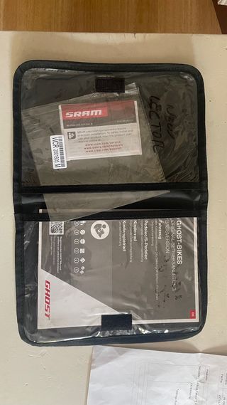 Bicicleta Ghost Lector Negra/Roja