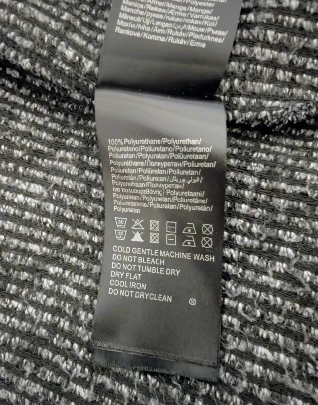 Blazer caldo con maniche in ecopelle