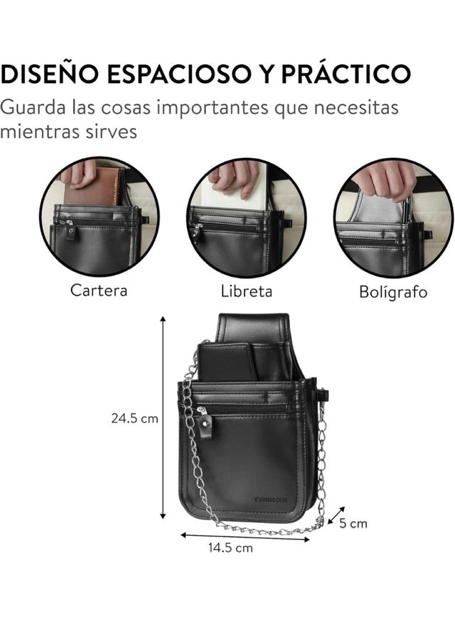 Bolsa Camarero SWISSGEAR Negra