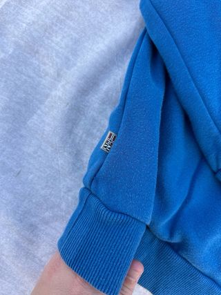 Felpa Napapijri blu taglia 14/162 Iconica e caldo