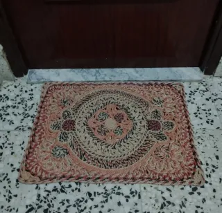 Felpudo esterilla artesanal  62x45 cm