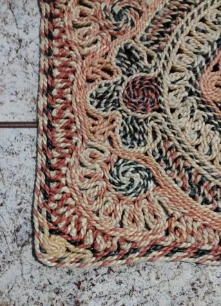 Felpudo esterilla artesanal  62x45 cm