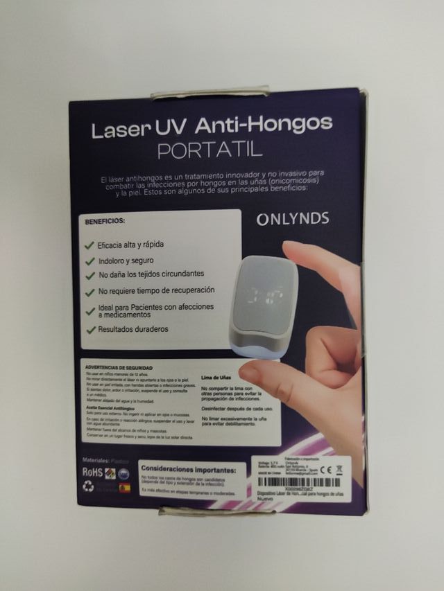 Laser UV Anti Hongos Portátil ONLYNDS