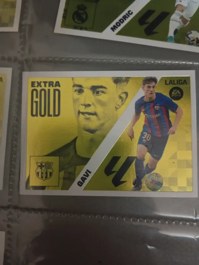 5 Cartas Extra Gold LaLiga 23/24