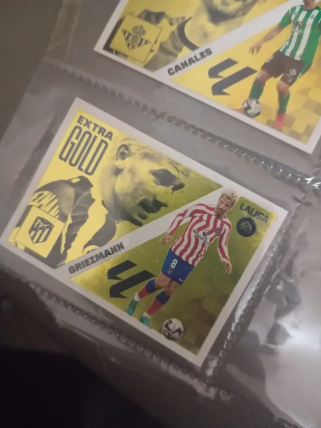 5 Cartas Extra Gold LaLiga 23/24