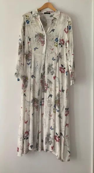 Vestido largo floral JOULES multicolor