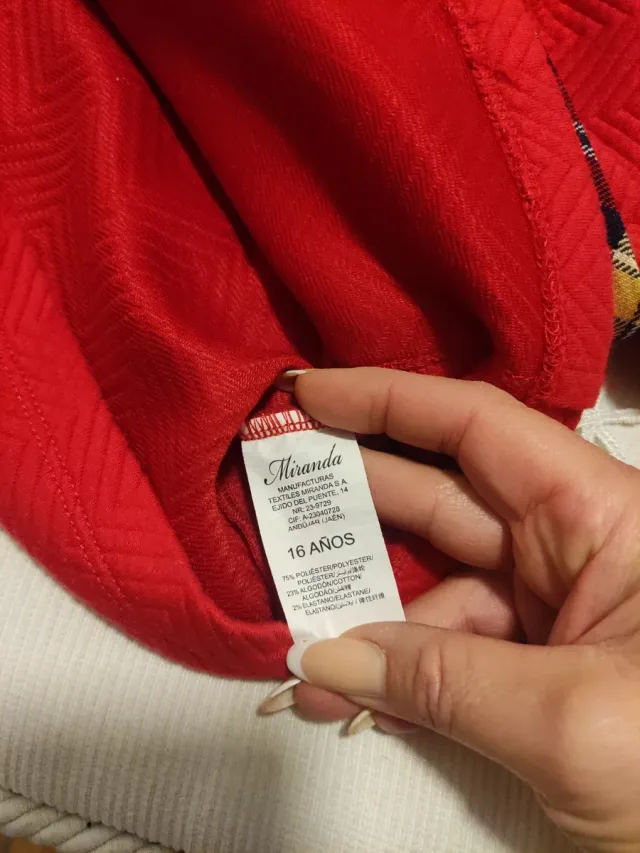 SUDADERA ELEGANTE TALLA 16