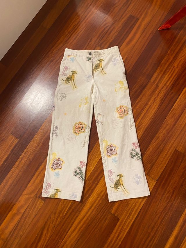 Pantalón Bimba y Lola estampado perro