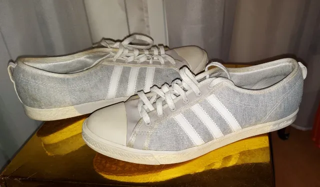 Deportivas Adidas Sleek Series Grises Blancas