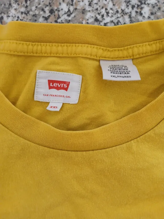 Maglietta Levi's Gialla XXL