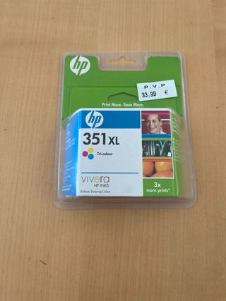 Cartucho Tinta HP 351XL Tricolor