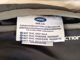 Saco Invierno Bebé Universal Jané para cochecito.