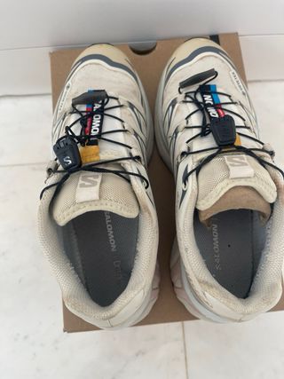 Zapatillas Salomon Gore-Tex Mujer Beige/Rosa