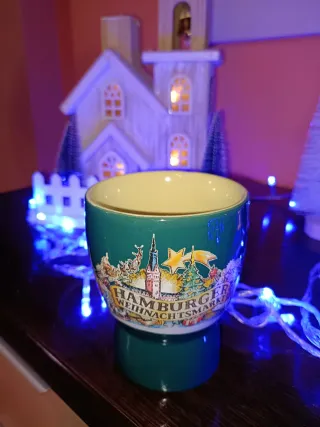 Tazas Navideñas de mercadillos alemanes.