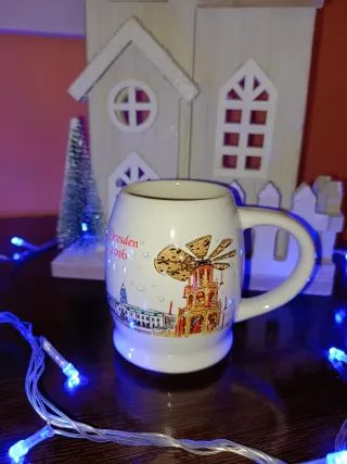 Tazas Navideñas de mercadillos alemanes.