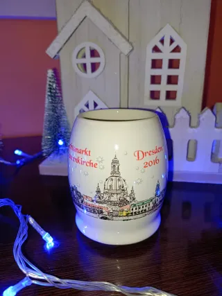 Tazas Navideñas de mercadillos alemanes.