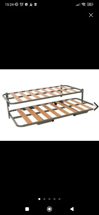 Somier nido 90cm (2 unidades)