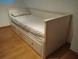 Cama nido con cajones madera