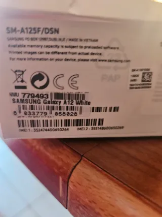 Samsung Galaxy A12 Bianco