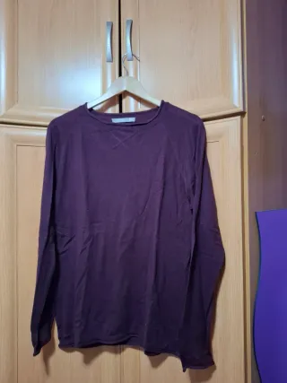 Jersey morado manga larga