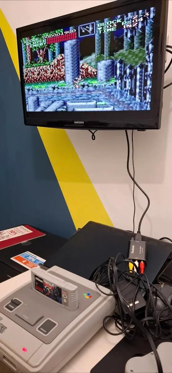 Super Nintendo SNES console 1 Chip RARA