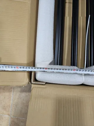 Rejilla Protección Chimenea Metal Negra Hengmei