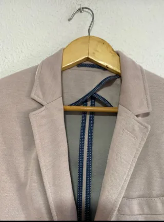 Americana Zara Gris Beige talla M