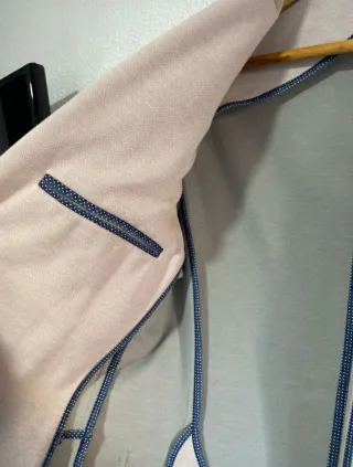 Americana Zara Gris Beige talla M