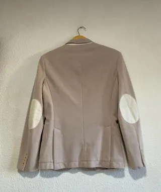 Americana Zara Gris Beige talla M