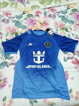 Camiseta Anuel AA x Adidas Inter Miami CF Azul