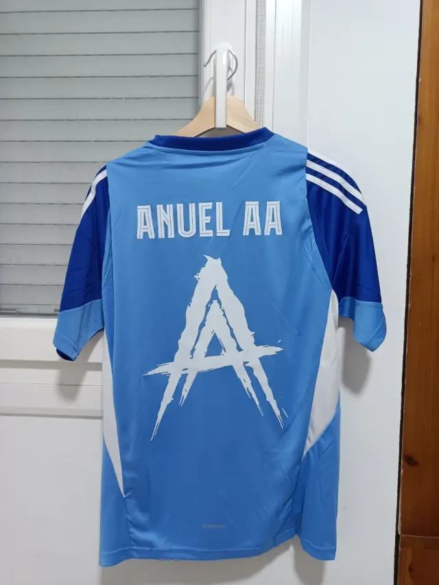 Camiseta Anuel AA x Adidas Inter Miami CF Azul