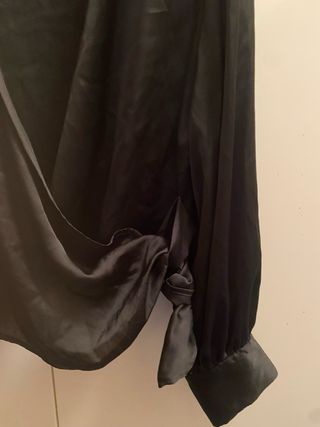 Blusa seda Zara