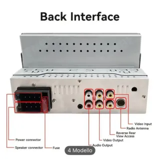 Autoradio 7 pollici HD Touch Screen