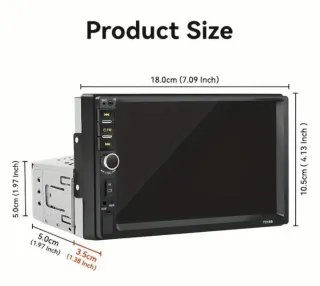 Autoradio 7 pollici HD Touch Screen