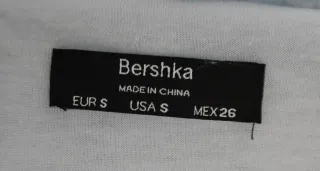 Felpa peluche azzurra Bershka Tg S