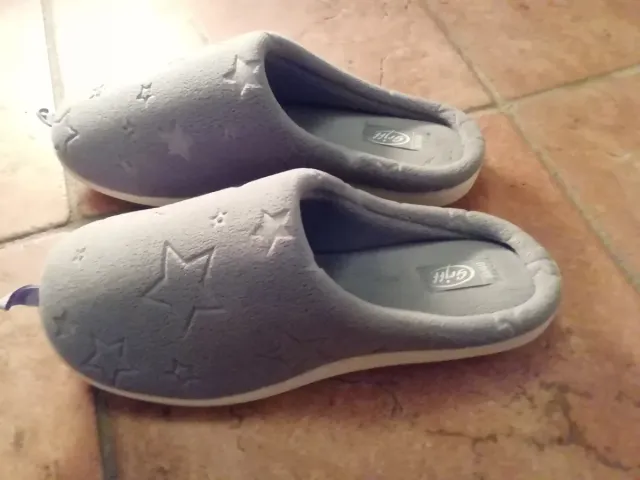 Pantofole Griff donna stelle grigie 39/40